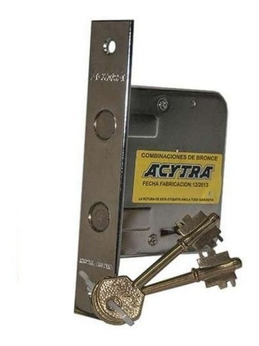 Cerrojo Seguridad Acytra 501 Doble Perno 