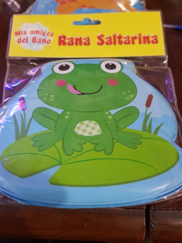 Rana Saltarina (libro De Baño) + Chifle 