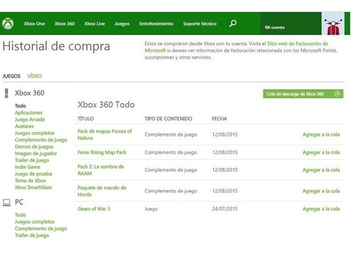 Gears Of War 3 Mas 4dlcs En Licencias (Usado)