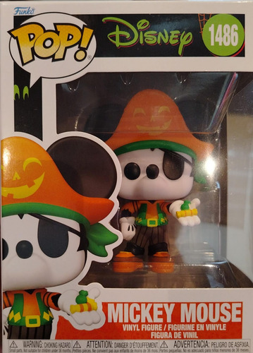 Funko Pop! Disney Halloween Mickey Mouse #1486: Mickey Mouse (Usado)