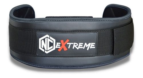 Cinto Cinturão Nc Extreme Lpo Lombar Cross Musculação Preto