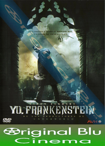 Yo Frankenstein - Aaron Eckhart - Dvd Original 
