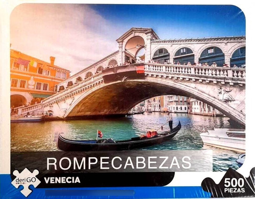 Rompecabezas Puzzle 500 Piezas Venecia Italia Made Colombia