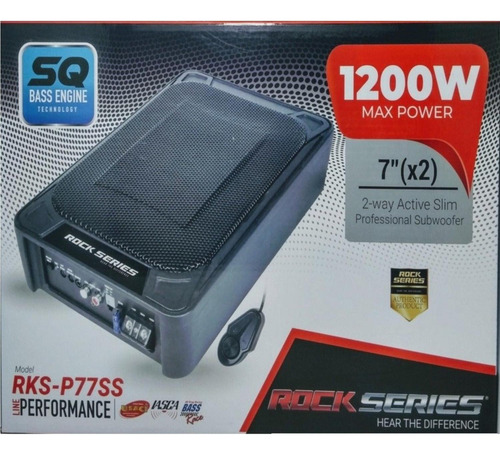 Subwoofer Activo Amplificado Plano Profesional Rock Series R