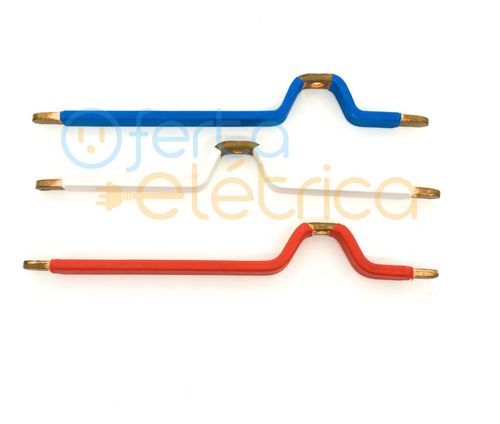 Derivação De Cobre Fase R/s/t 73a 12cm Az Br Vm 1000un Mceig