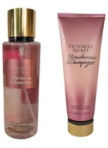 Comprar Body Mist Y Lotion Strawberry & Champagne Victorias Secret