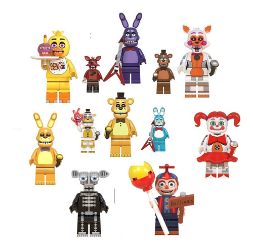 Five Nights At Freddy´s Figuras Coleccionables Set De7