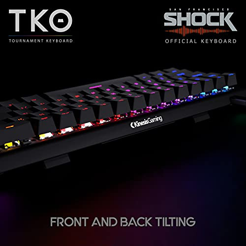 Teclado Mecánico Kinesis Gaming Tko | Interruptor Táctil Mar
