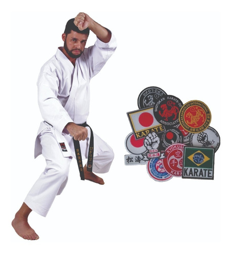 Kimono Karate Lona K10 Medium Canvas +1 Path Karate