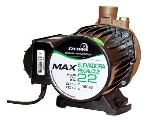 Bomba Rowa Max 22 Sanitária 220v Voltagem 220v