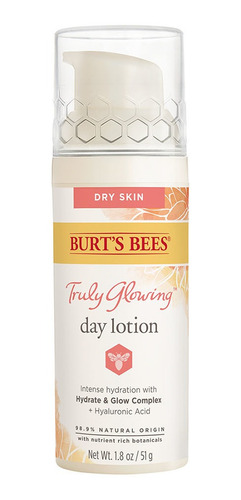 Imagen 1 de 3 de Crema Facial De Día Burt's Bees Truly Glowing 51 Gr