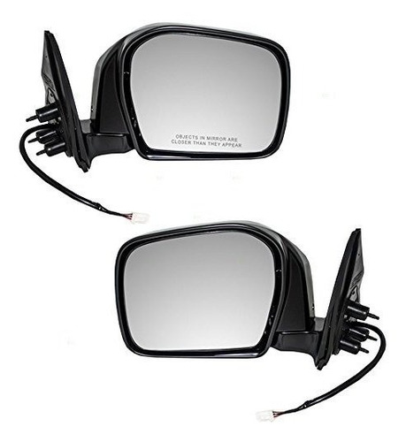 Espejo - Driver And Passenger Power Side View Mirrors Ready-