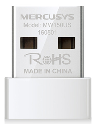 Mini Adaptador Wi-fi Usb Mercusys Mw150us 150mbps - Sportpol