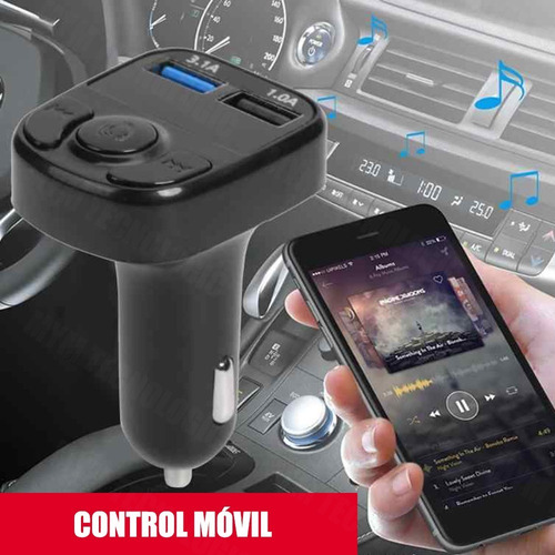 Adaptador Car Kit Bluetooth Multifunción Wireless Mp3 X23
