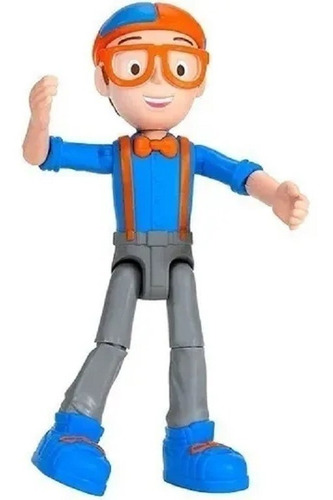 Imagen 4 de 11 de Blippi Figura Articulada 25cm Con Sonidos 86106