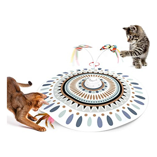Potaroma Juguetes Para Gatos Recargables, Juguete 3 En 1 Par