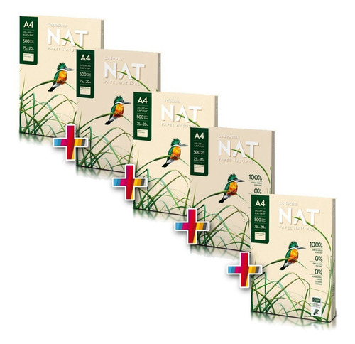 Resma Ledesma Nat - A4, 75 G/m2, 500 Hojas
