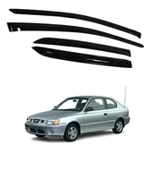 Comprar Tejas Deflectores Viseras Ventana Negros Hyundai Accent
