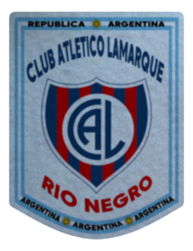 Parche Coleccion Club Lamarque Rio Negro