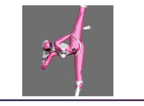 Archivo Digital Stl Pink Ranger Print 3d G023