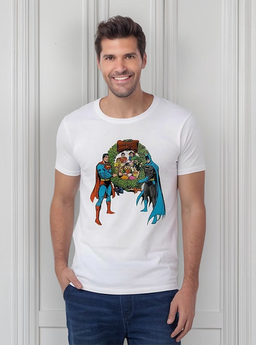 Playera Corona Heroes Navidad Diseño 196 Playeras Beloma