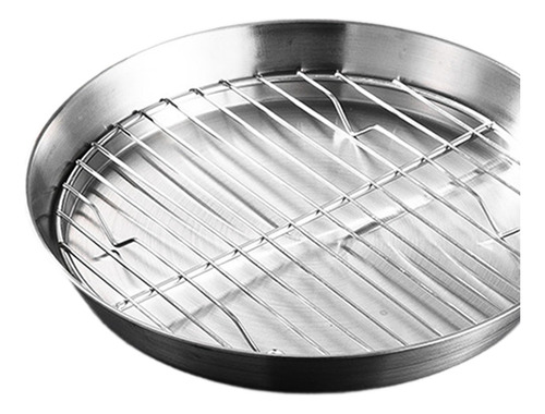 Set De Asador Y Bandeja Para Gotear Aceite Para Mariscos, 24