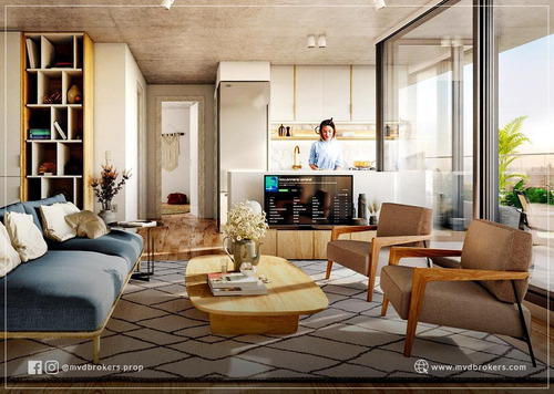Imagen 3 de 9 de 01 Libertador | Venta Apartamento Monoambiente Sobre Av. Libertador | Aguada | Piso Alto | Vivienda Promovida | En Obra - Estrena 2022 | Oportunidad De Inversión!
