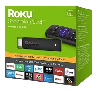 Roku 6 2017 Streaming Stick 3800 Streaming Media Player Tv