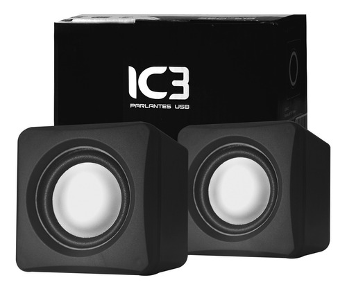 Parlantes Para Computadora De Escritorio Ic3 Pc Stereo 