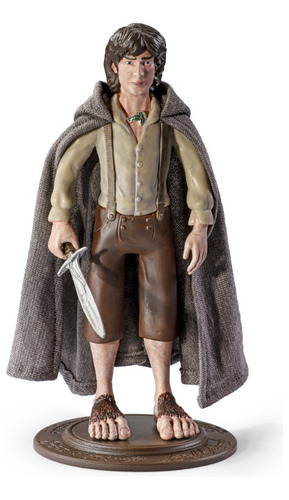 Lord Of The Rings Frodo Baggins Bendyfigs 18 Cm Orig Replay