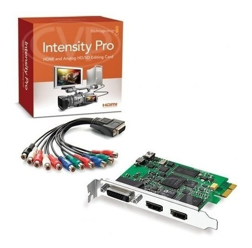 Capturadora Blackmagic Intensity Pro Hdmi Componente S-video