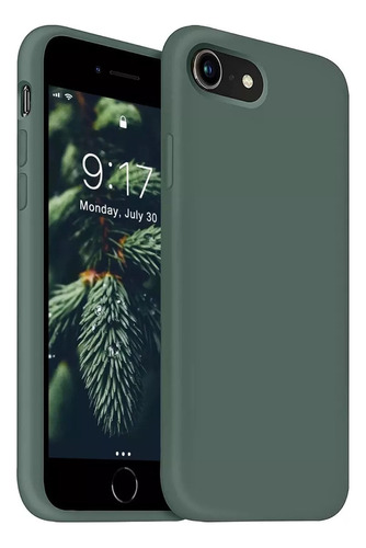 Estuche iPhone SE 2020 / 7 / 8 De 4.7 Gel Silicona Líquida