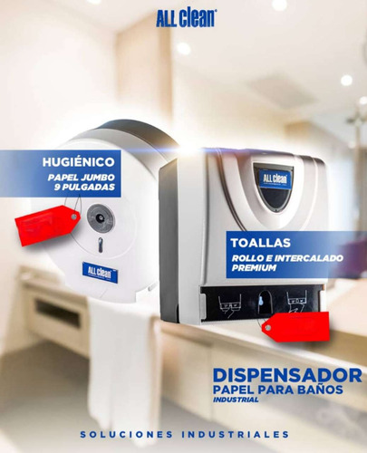 Dispensador De Papel Industrial