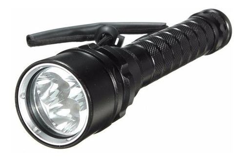 Linterna Buzo Buceo 3xled 8000lm 2xpilas Y Cargador Sumergib