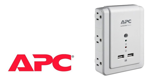 Apc P6wu2 Supresor De Picos 6 Salidas 2 Usb 120v