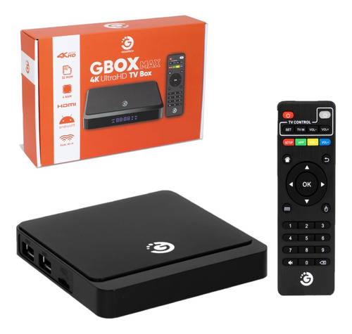 Tv Box Goltech 4k Plus 32gb Alm/ 4gb Ram Wifi Bluetooth Ev