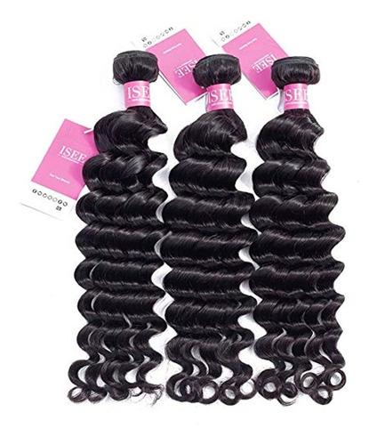 Isee Extensiones De Cabello Loose Wave Cabello 3 Bundles 7