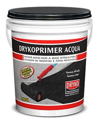 Primer Manta Liquida Asfáltico 18l Base Água - Dryko