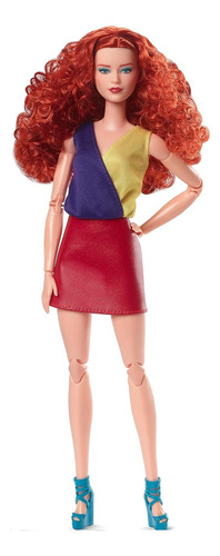 Muñeca Barbie Signature Looks Modelo 13 Cabello Rojo