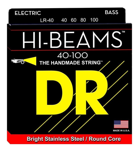 Dr Hi Beams Lr-40 Cuerdas Para Bajo