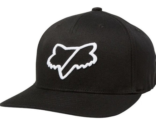 Imagen 1 de 5 de Gorra Slash Snapback Negra Motocross Moto Fox Juri Atv
