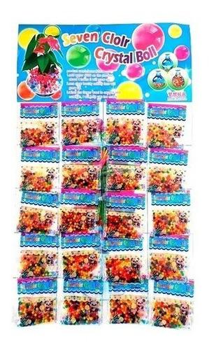 Blister Orbeez Bolitas De Biogel Hidrogel Crece Con El Agua 