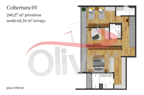 Imagem 5 de 26 de Dsenho, Apartamento 3 Dormitorios, 2 Vagas De Garagem, Mercês, Curitiba, Paraná - Ap00644 - 33405968