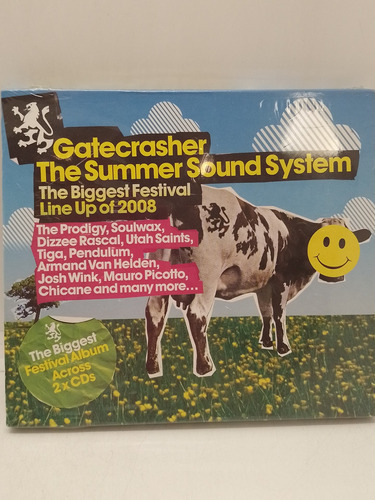 Gatecrasher The Summer Sound System Cd Doble Nuevo 