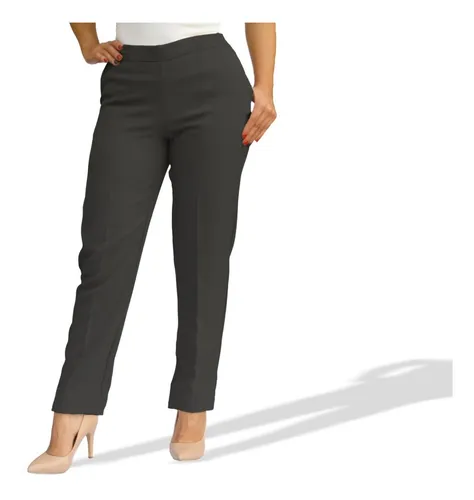 Pantalon Dama Vestir Gris