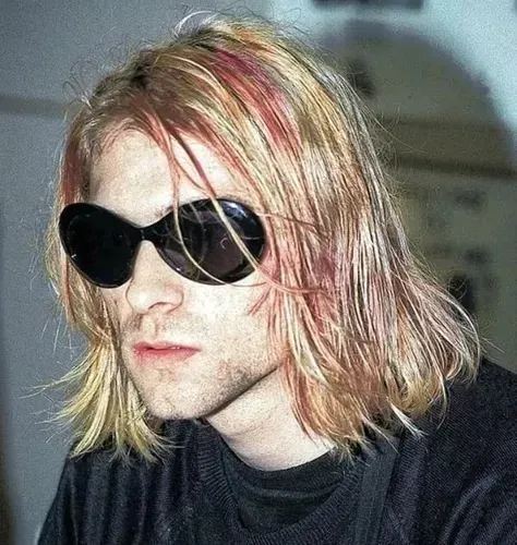 Lentes Gafas De Sol Kurt Cobain Negros Oval Nirvana Retro Cuotas