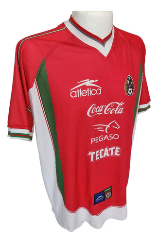 Jersey Atletica Mexico Entrenamiento 2000-2001 Original 