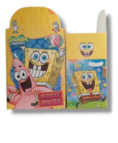 Bob Esponja Pack Para Fiestas 100 Cajas Dulcera Para Cumple