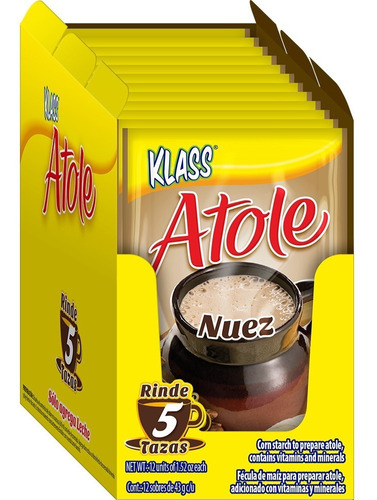 Canasta básica alimentaria Klass Atole