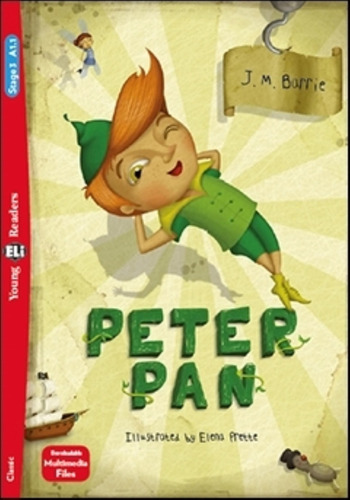 Peter Pan - Young Hub Readers 3 (a1.1), De Barrie, James Matthew. Hub Editorial, Tapa Blanda En Inglés Internacional, 2021